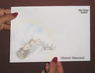 Click on this photo to see a larger image of "A Scripture Talking Card" envelope.